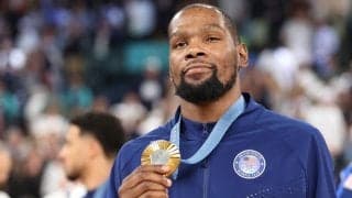 ケビン・デュラントがオリンピックの男子バスケットボール史上最多4つ目の金メダルを獲得