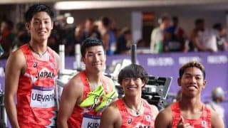 【パリオリンピック男子４×100mリレー】２走にサニブラウンを抜擢　５着もメダルに０秒17差と今後への可能性を証明