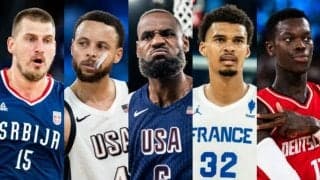 パリ五輪のオールスターファイブが発表…王者アメリカからはレブロン&カリーが選出