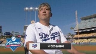 「デカい…」「マジ？」“大レジェンド”野茂英雄氏が突然の登場！ 中継映像がとらえた“激レアシーン”にネット騒然「ドジャユニ姿は泣けるな」