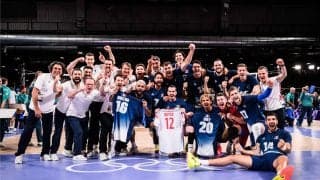 オリンピック男子決勝　フランスがポーランドを下し2大会連続の金メダルを獲得