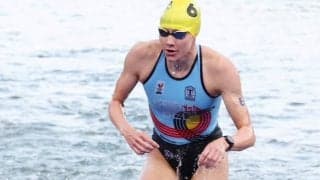 「ほんと馬鹿げているわ！」セーヌ川を泳いだベルギー女子選手の“珍対策”「ヤクルトを飲んだ」話題に【パリ五輪事件簿】