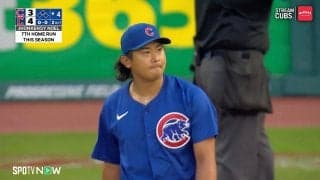 今永昇太、10勝目ならず　痛恨7失点も鈴木誠也が黒星消す犠飛　カブス怒涛の8得点で一時同点に追いつく猛攻