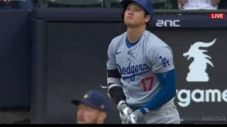 「一瞬で入った」大谷翔平、完璧すぎる37号アーチ　弾丸ライナーが“頭上通過”で外野手が1歩も動けず… 球場騒然