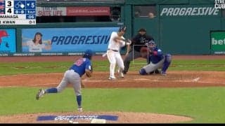 これで入るのか！？ 今永昇太もビックリ… “ベイビー・イチロー”の天才的な内角撃ちがスゴすぎる