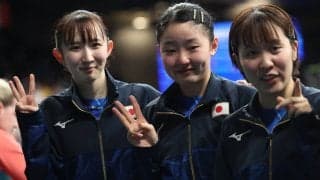 「4人で頑張った」早田ひな、パリ五輪を終え感謝　リザーブ・木原美悠との“舞台裏”も明かす