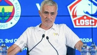 「ELの方が我々のレベルに合っている」…CL予選敗退のモウリーニョ監督が自虐コメント