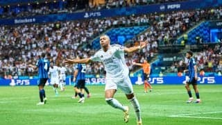 ムバッペが公式戦デビュー弾、マドリーがアタランタを下して最多6度目の制覇【UEFAスーパーカップ】