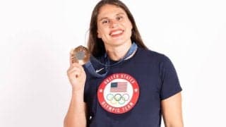 米女子ラグビー選手、パリ五輪で獲得の銅メダルは「少し痛んできたけどゴージャス」 トークショーで言及「しっかりとした作り」