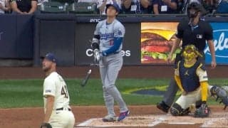 大谷翔平を「舐めすぎ」 ほぼ真ん中に“失投”→爆速37号弾丸アーチ　被弾した投手の様子がおかしくなる