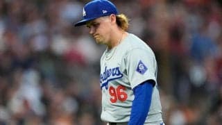 前夜にMLB初セーブも…ド軍が27歳ナックのマイナー降格を発表　剛腕ビューラー復帰