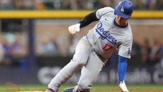 大谷翔平が「35-35」　Aロッドに並ぶ史上2位のスピード記録、今季6度目のマルチ盗塁