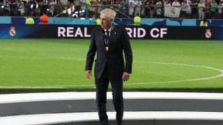 「ムバッペには素晴らしいクオリティがある」UEFAスーパー杯制覇のアンチェロッティ監督、チームに手応えもここから熟成へ「良いバランスを見つける」
