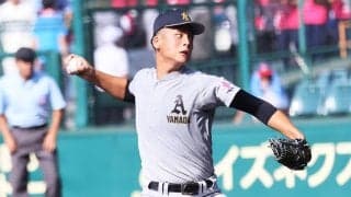 【夏の甲子園】凛々しい目、ツーブロックのヘアスタイルに太い声...青森山田の152キロ右腕・関浩一郎にスター誕生の予感