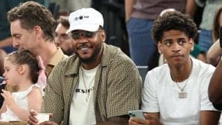 ブロニーと“息子対決”なるか…カーメロの息子キヤンがNBA入りへの意欲を語る