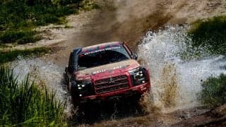 AXCR2024：チーム三菱ラリーアートのチャヤポン・ヨーターが首位に浮上