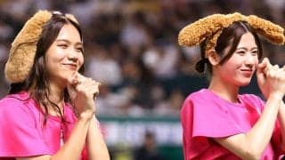 犬耳チアが“ワンワン”　限定ダンスお披露目…揺れるピンクミニスカに場内虜