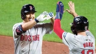 吉田正尚、8号3ランを含む3安打4打点　今季最高の打率.291に上昇、乱打戦勝利に貢献