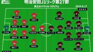 【J1注目プレビュー|第27節:鹿島vs浦和】首位を追いかけたい鹿島、主軸が抜けた浦和は5試合ぶり勝利を