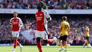 サカ1G1Aのアーセナルがウルブスに快勝で白星スタート【プレミアリーグ】