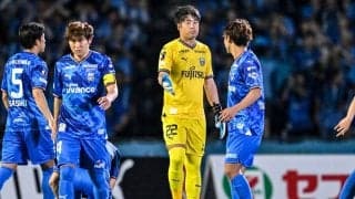 「現地で観れたのは何よりも幸運」J1川崎で急遽デビューした「生え抜きGKのプレー＆行動」にファン歓喜！ 横浜FMのエースFWとの対決で見せた姿が心を掴む