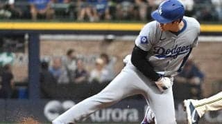 大谷翔平の「素晴らしいスピード」　“デコピンスパイク”で快足披露「やられました」