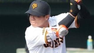 巨人24歳は「由伸もよぎった」　2軍で躍動“.337”、衝撃1号に騒然「今すぐ1軍に」