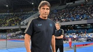 「もっと良い状況を期待していた」 暗雲立ち込めるナポリ、コンテ監督が開幕戦前から嘆き