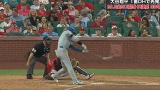 大谷翔平、爆速“弾丸アーチ”は「やっぱりパワー」 辛口解説者も絶賛… 異次元のスイングスピード「合わせただけで一直線」