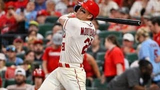 ヌートバー、大谷翔平の前で8号ソロ　WBC同僚がアーチ共演、代打弾に本拠地喝采