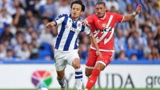 「ファウルの大半を受けた」「あまり危険な場面は生み出せなかった」開幕戦は不発に終わった久保建英、攻撃で違いを見せつつも封じられる