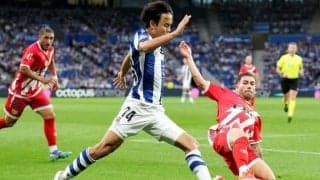 「火花を散らした最も危険な選手」スペインメディアが久保建英をチーム内最高タイの採点「7」で高評価！決定機演出も68分に途中交代