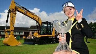 川﨑春花、AIG女子オープンに弾みをつける今季3勝目「ゴルフの聖地に行けることが嬉しい」