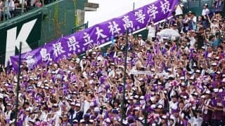 アルプス満席…大社の大応援に甲子園騒然　2800枚完売…球場飲み込む声量