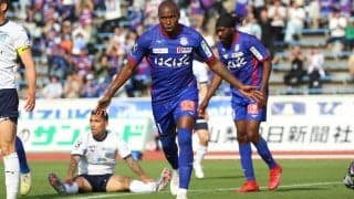 【Jリーグ出場停止情報】甲府MFアダイウトンが2試合出場停止＆罰金10万円　足裏による過剰な力でのタックルが「著しい反則行為」