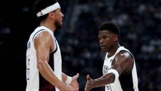 守備でチームUSAを支えたブッカーをエドワーズが大絶賛「彼のプレーには感銘を受けた」