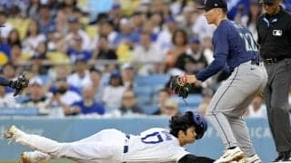 大谷翔平は「99.6％タッチアウト」だった！“驚愕”の挟殺プレー回避に米メディアも絶賛「魔法のようなプレー」