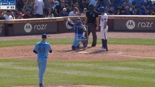 「退場させろ」 なんでキレてるの？　審判にやたら絡む… カブス打者の“謎行動”に「意味がわからない」