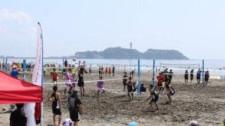 男子はフレンズAジェンツー、女子はCynthiaが中学4人制日本一に。台風一過の湘南で熱戦