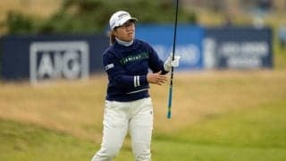 畑岡奈紗「我慢できた所と攻め方をちょっと間違ってしまった所があった」