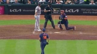 一体、何が起きた！？ 菊池雄星に「ドン引き」 “必殺武器”に打者呆然… 3打席連続“見逃し三振”