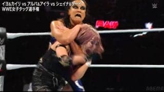 日本人女子レスラー、“怒りの裏拳”発動！ 髪を引っ張られ首絞め被害直後に“倍返し”