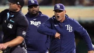 まさかの判定に指揮官激昂→退場　“死球騒動”にファン論争「見もしないで抗議してる」