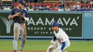 大谷翔平、自身初＆日本人2人目の40盗塁　年間50個ペース…最速「40-40」へあと1HR