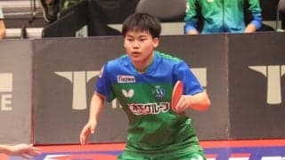 17歳・松島輝空が滲ませた主力としての覚悟「自分自身エースとして2点を取る」　KM東京を開幕勝利に導いた2人のサウスポーたち【Tリーグ】