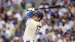 大谷翔平、2試合連発41号逆転ツーラン！ 前人未到「50-50」達成へ再び量産体制…年間51本ペース 2位オズナと4本差