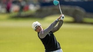 岩井明愛は27位で最終日へ「自分の思うようにプレーしていい位置で終われたら」