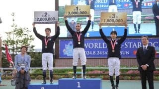 【2024WASJ】武豊「初老ジャパンとして頑張りました」…個人1位はモレイラ騎手