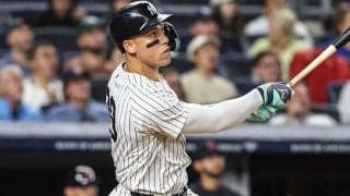 ジャッジ、5度目の1試合2発　50号＆51号で衝撃の10戦9HR…記録更新の63発ペース