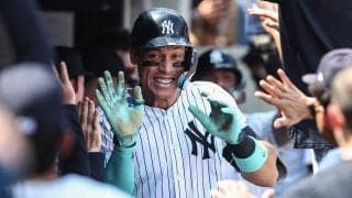 ジャッジ、1試合2発でヤ軍大勝　驚異の10戦9HRで史上5人目快挙…新記録の63発ペース